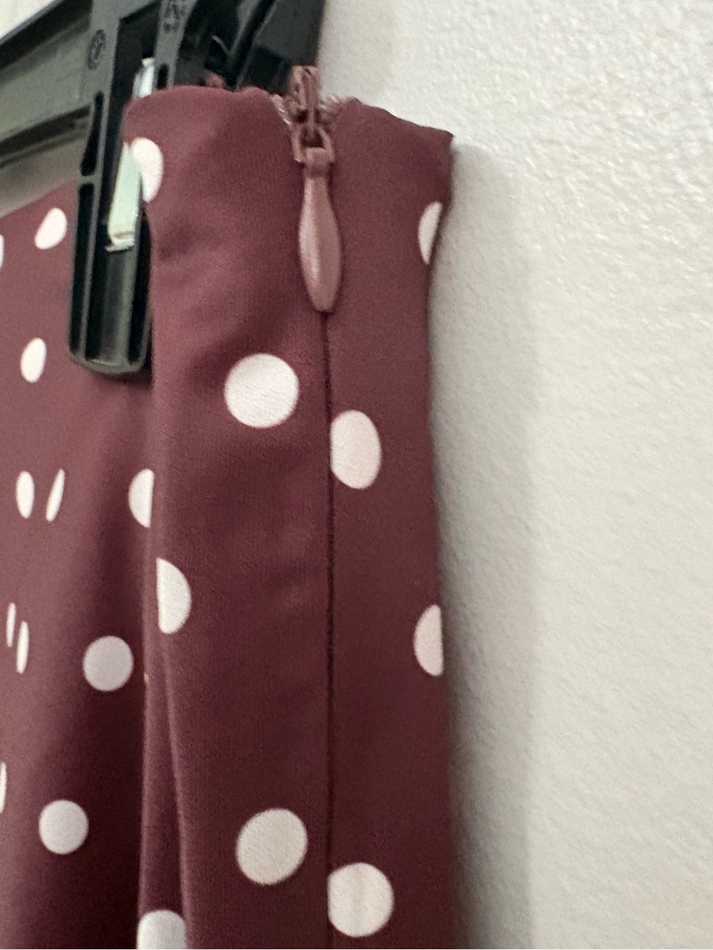 Altar'd State Brown and White Polka Dot Maxi Skirt - Picture 3 of 4